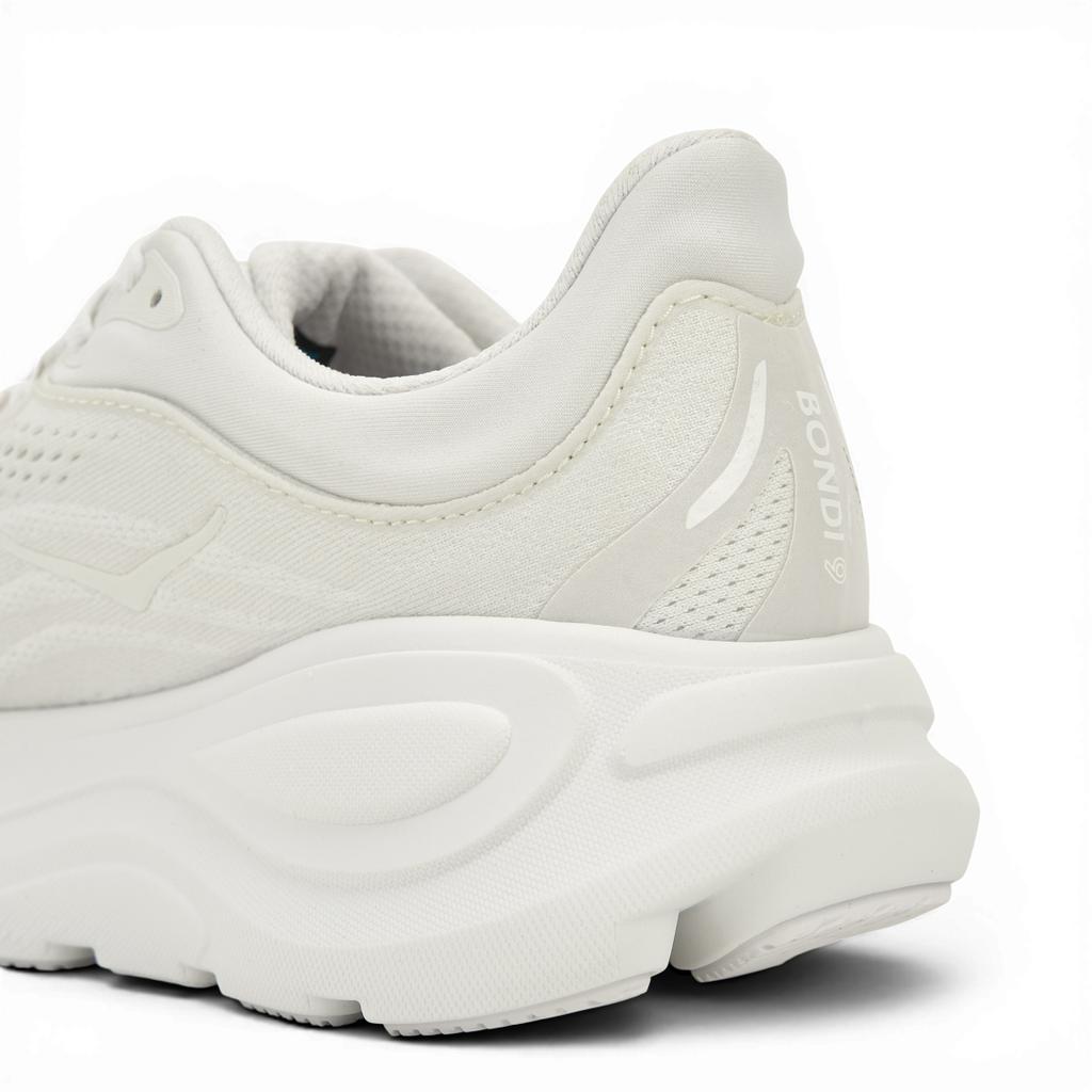 HOKA Bondi 9 White Men Sneakers 1162011-WWH