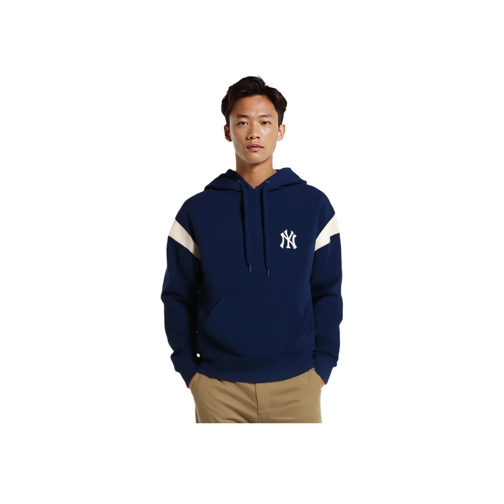 New MLB New York Yankees Sportive Varsity Sweatshirt Unisex Blue 3AHDV0244-50NYL