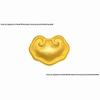 Golden Heart 999 Gold Pendant Necklace - Perfect Qixi Valentine's Day Gift for Her