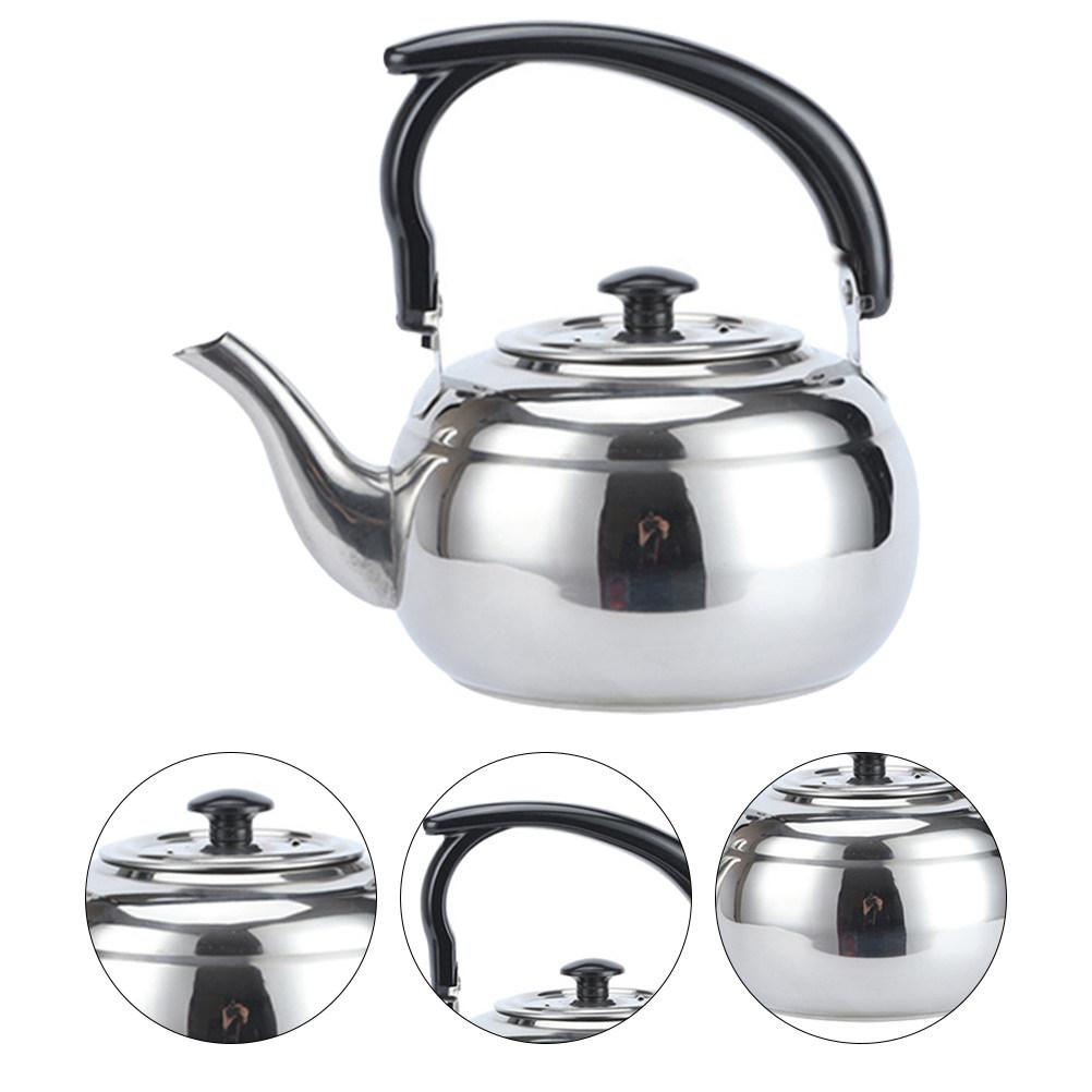 Stainless Steel Household Tea Pot Heat Insulation Multi-Function Water Kettle Convenient Tea Kettle Home Supply