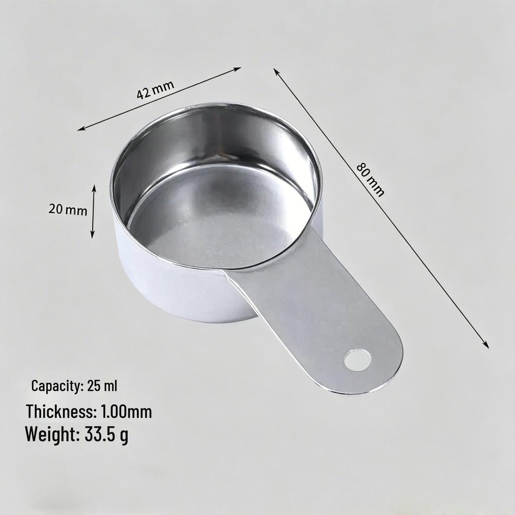 304 Stainless Steel Measuring Spoons and Cups Set for Kitchen and Baking