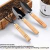 3PCS Garden Tool Set: Mini Shovel, Trowel & Cultivator for Indoor Plants, Flowers & Gardening