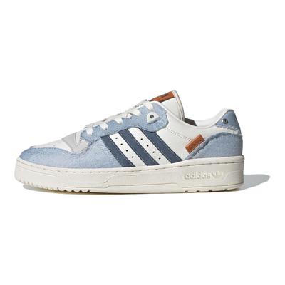 Originals Rivalry Tênis Confortáveis Versáteis de Cano Baixo Tênis Unissex Azul Cinza Branco IH3292