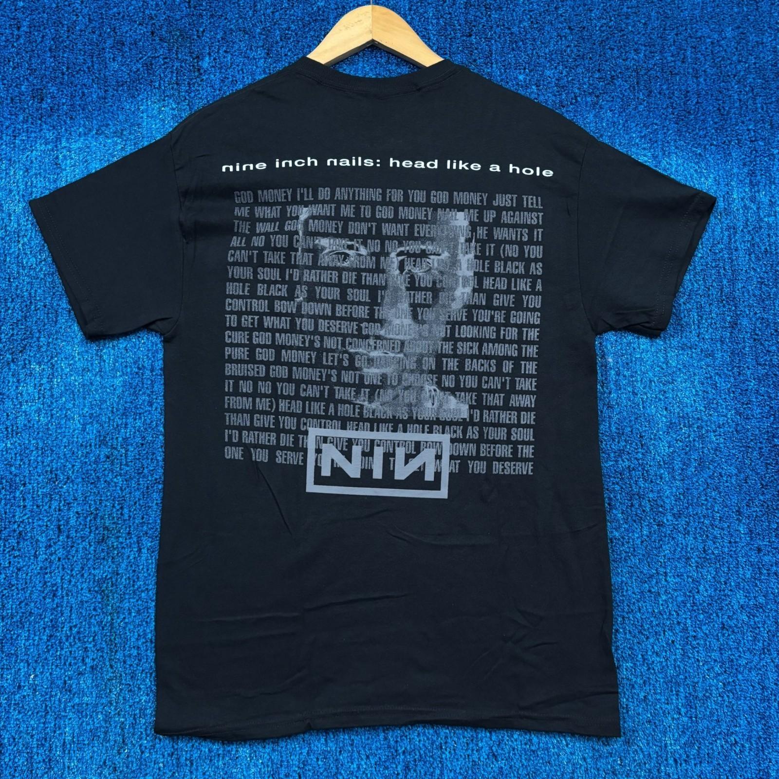 Nine Inch Nails “Head Like A Hole” Graphic T-Shirt Size Medium XXXXL