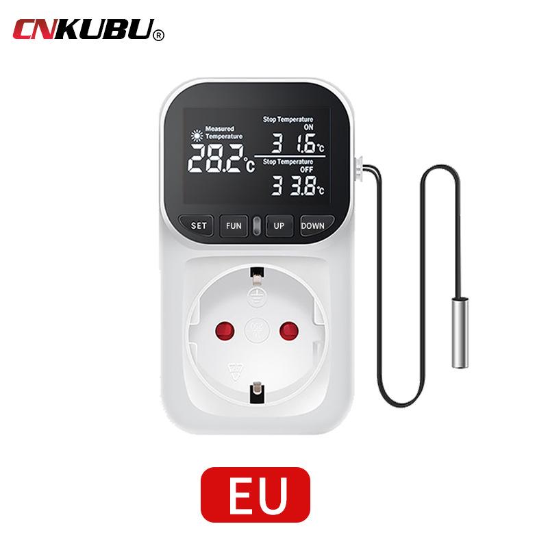 

Умный ЖК-цифровой термостат-контроллер температуры для дома, теплицы, холодильника и аквакультуры