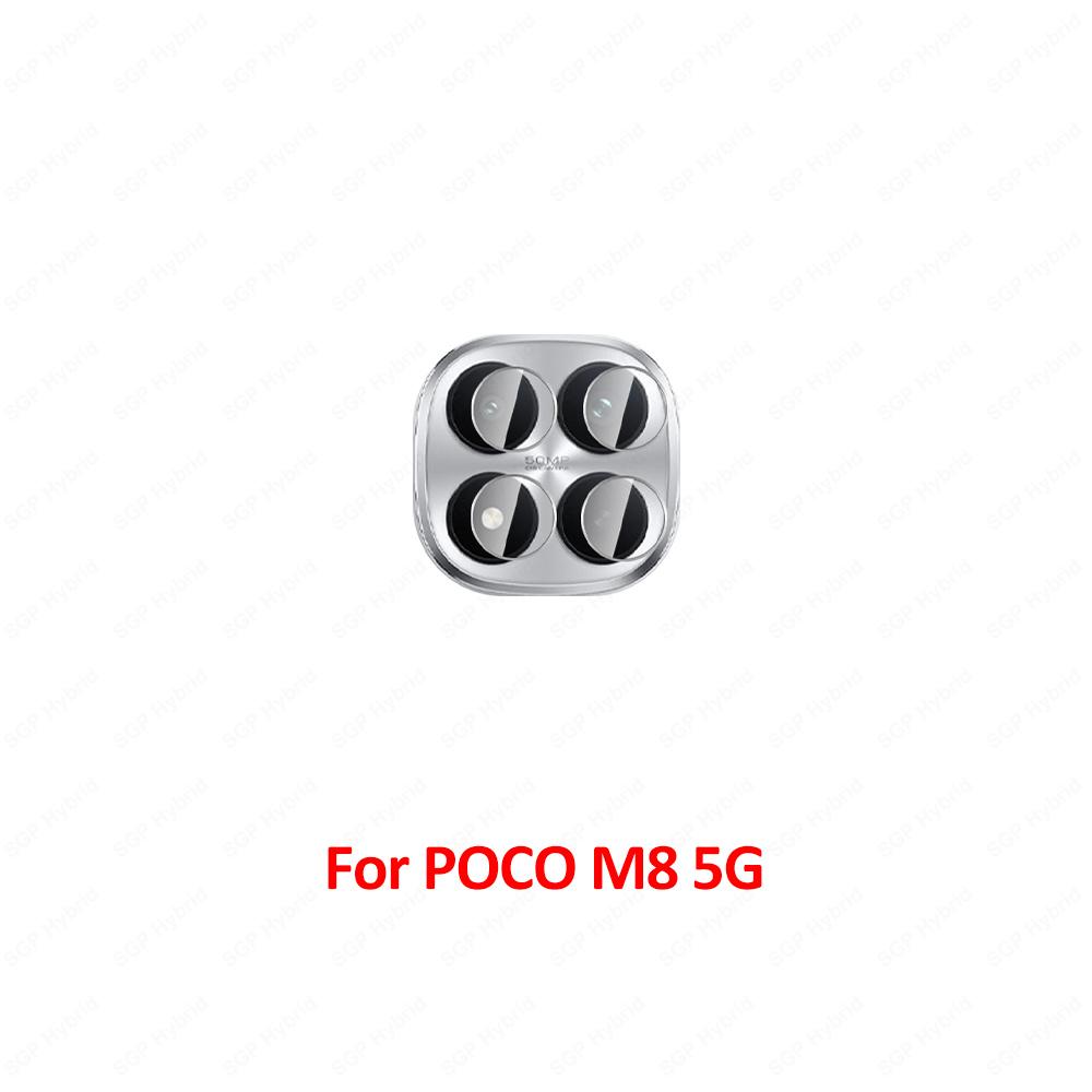 3 Set Soft Glass Camera Protector for Poco M6 M8 X8 Pro Max X6 F6 X7 F7 Pro F8 F9 Ultra 5G M7 4G PocoX7 X7Pro F9Pro HD Lens Film 4