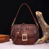 New Fashionable Alligator Pattern Shoulder Bag High-quality Retro Handbag All Match Women's Armpit Swagger Bags