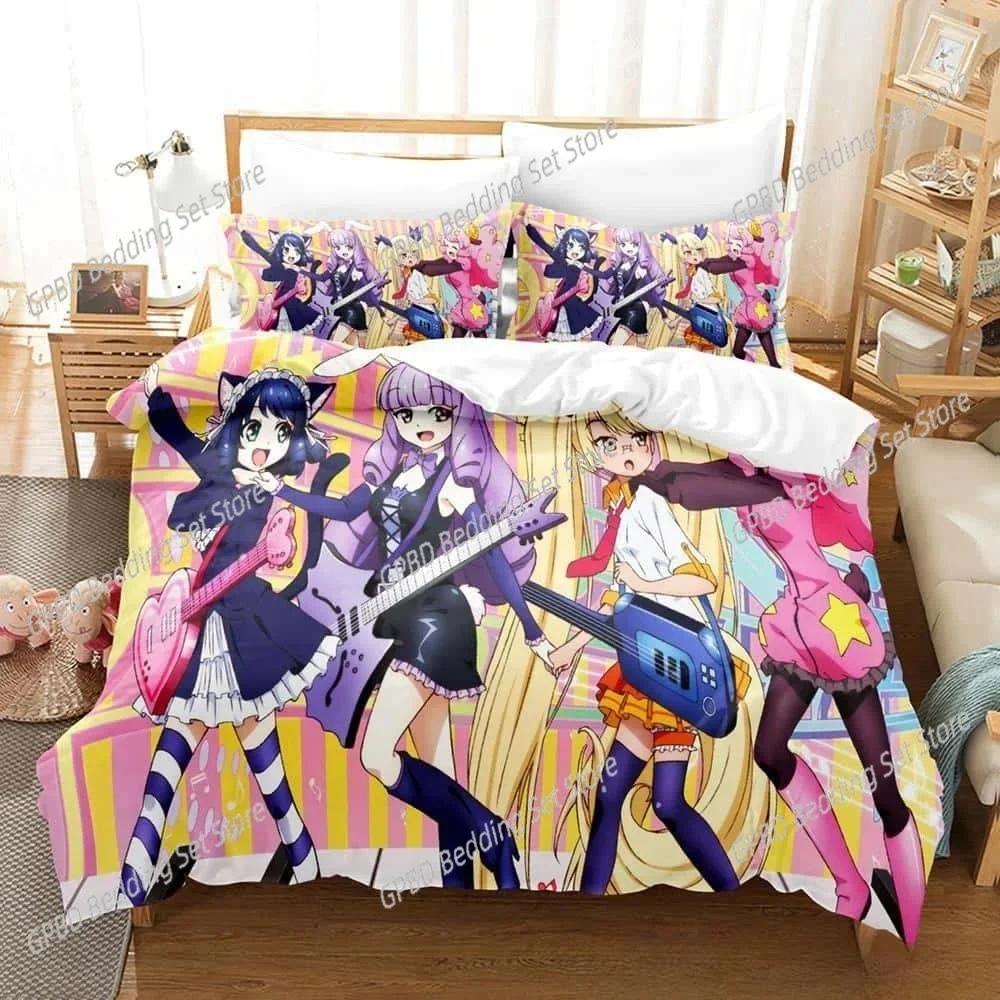 New Show By Rock! Bedding Set For Bedroom Soft Modern Bedspreads Comefortable Kids Duvet Cover Quilt Cover And Pillowcase