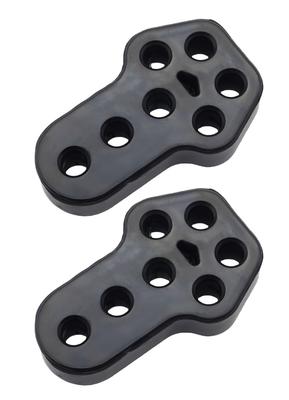 Haverain Set of 2 Muffler Hanging Rubber, Exhaust Pipe Rubber, Exhaust Pipe Hanger, Reinforced
