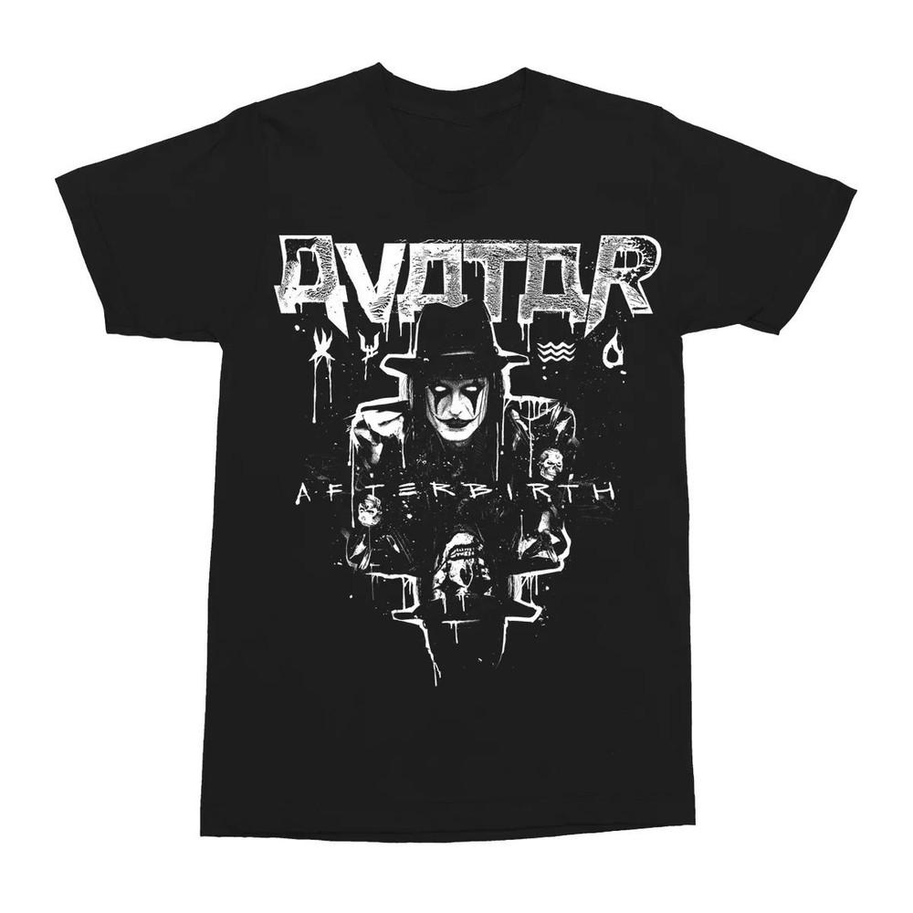 Vtg Avatar Band After Birth Heavy Cotton Black T Shirt For Men All Size OB1038 Unisex T-Shirt S разноцветный