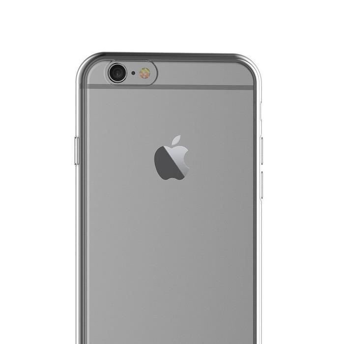 Case - Phonillico® - iPhone 6 - 6S - Soft Silicone - Ultra Slim - Transparent