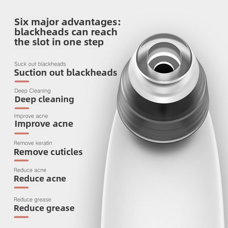Přístroj na odsávání černých teček, Čistič černých teček, Přístroj pro krásu s odsáváním černých teček z pórů, Elektrický přístroj na odsávání černých teček