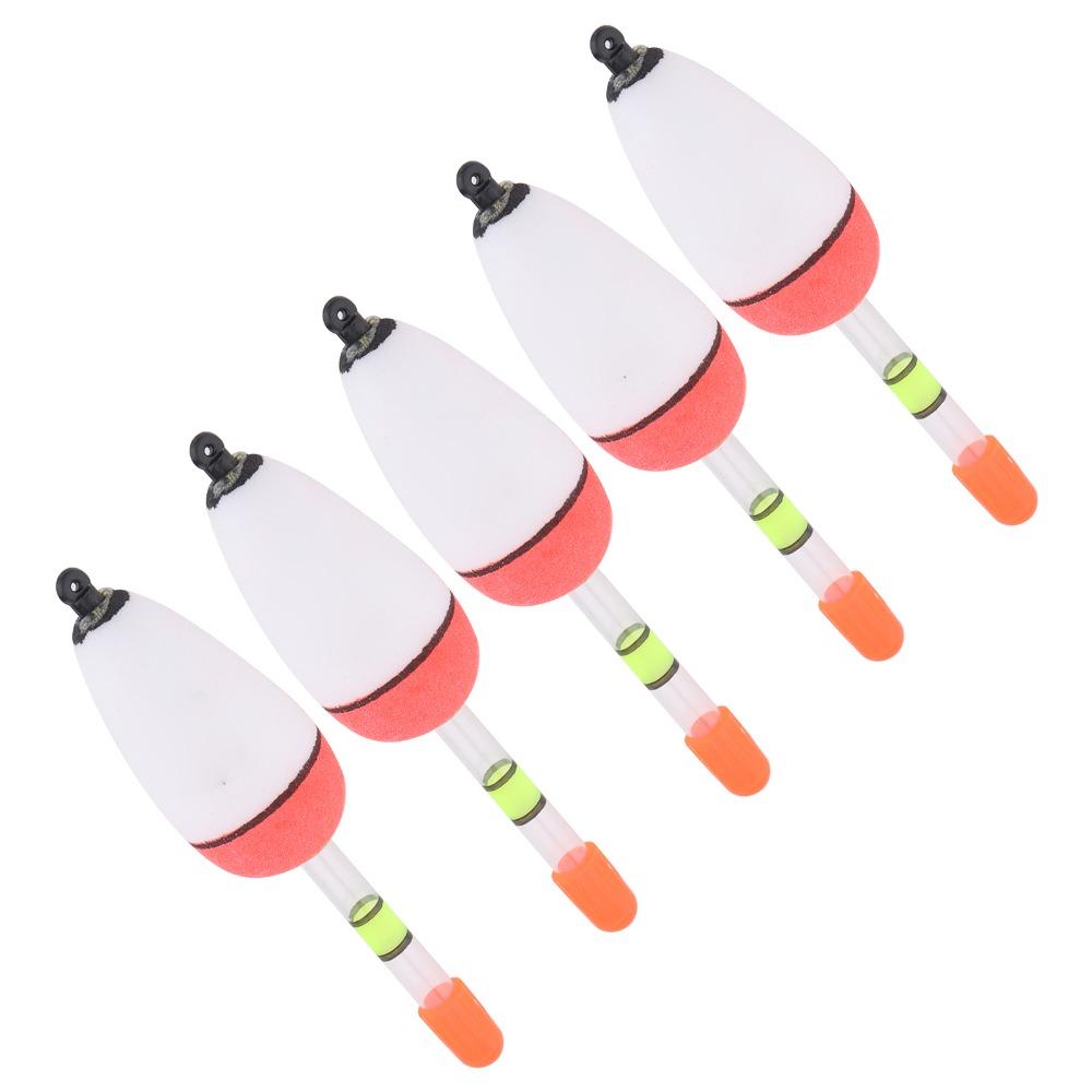 5PCS Long-range Casting Fishing Slip Bobbers EVA Foam Fishing Bobbers Fish Floats  Sea Fishing