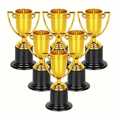 Children's Gold Small Trophy Toy for Kindergarten Party Awards