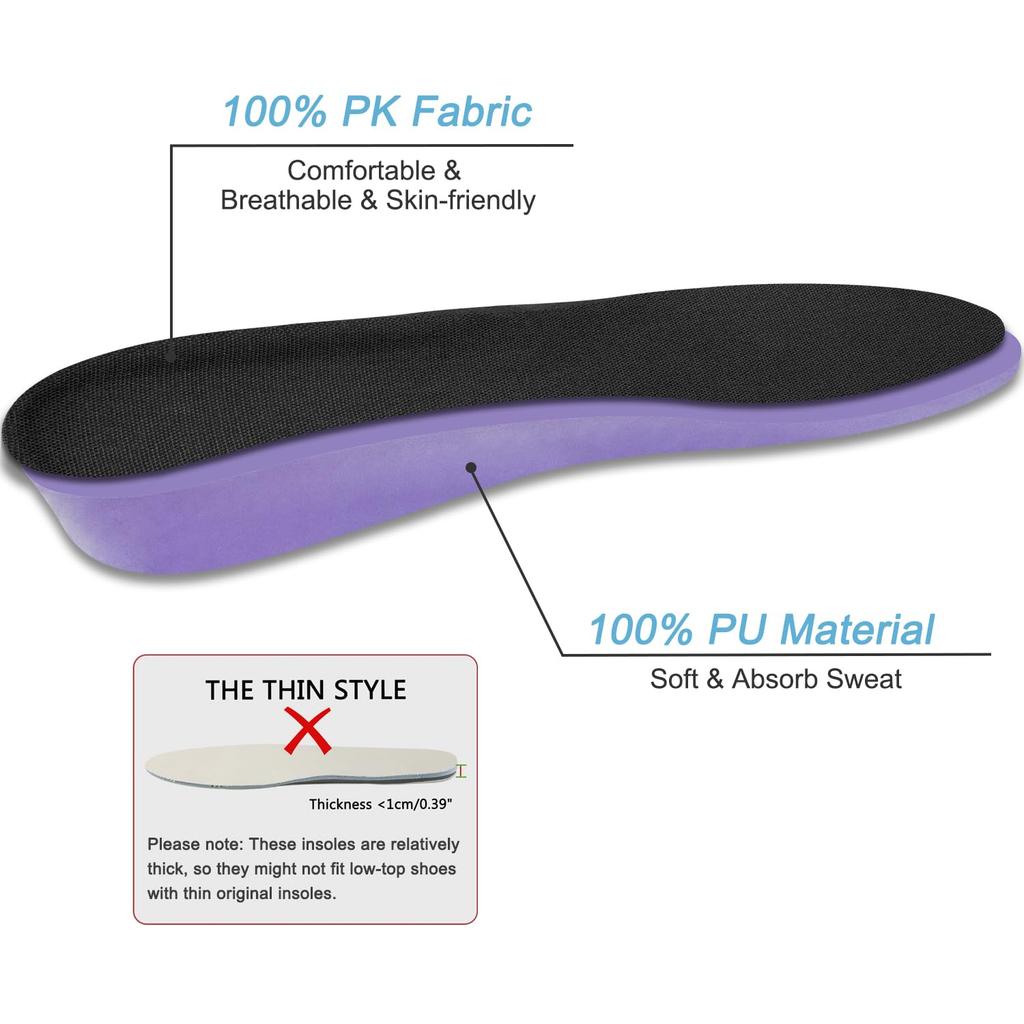 Vans Thick Pit Sole Insoles Inserts (Size: 28.5cm)