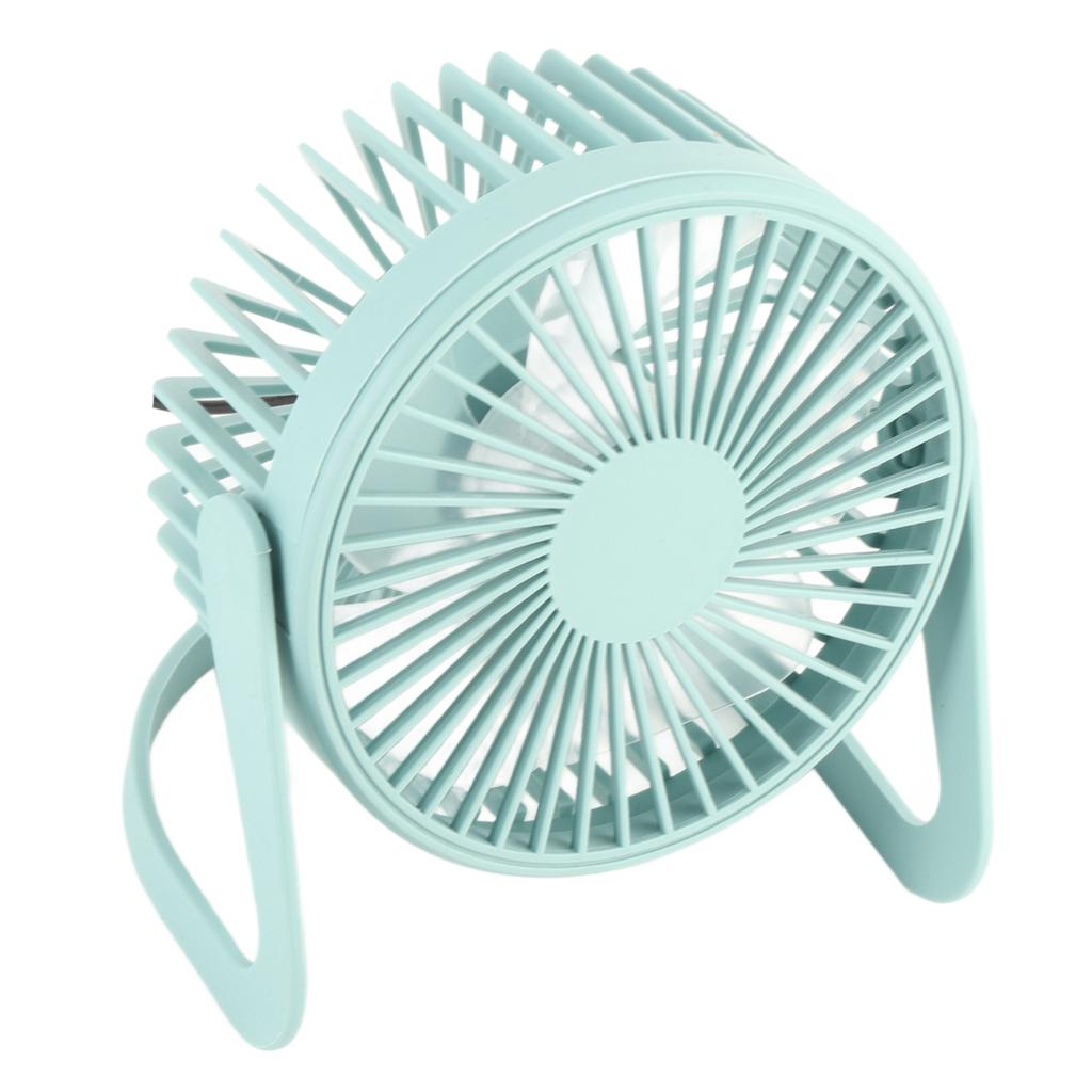 Small USB Desk Fan Quiet Motor High Speed   Table Cooling Fan for   Car Home Indoor Outdoor