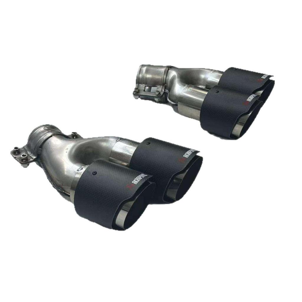 BMW 5 Series G30/G38 Akrapovič Quad Exhaust Tips & Rear Diffuser