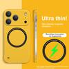 Premium Ultra Slim Frameless Magnetic Cases for IPhone 17 Air 16E 15 14 Plus 13 12 Pro Max Wireless Charging PC Hard Back Covers