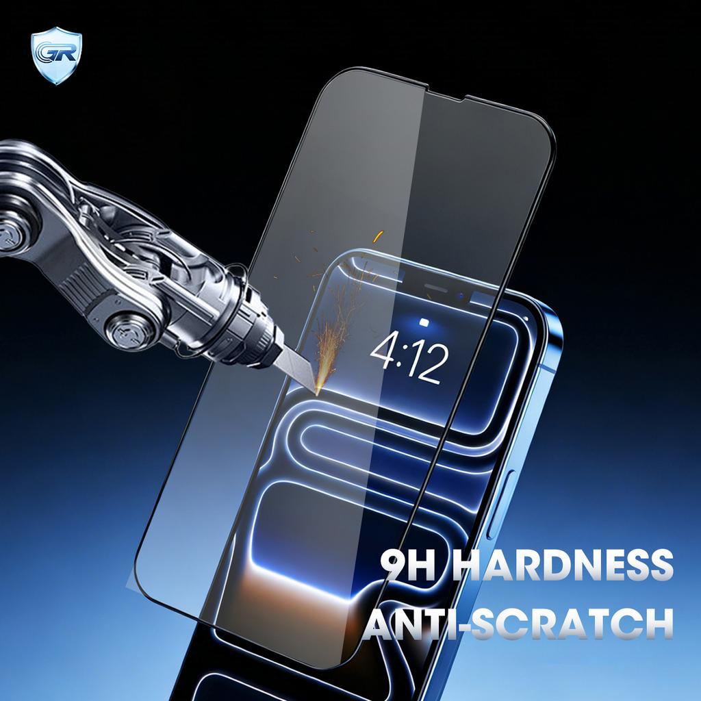 2.5D 9H HD Clear Grade Three a Tempered Glass Screen Protector for Ultra-Thin Full Coverage Anti-Scratch/Anti-Shock
