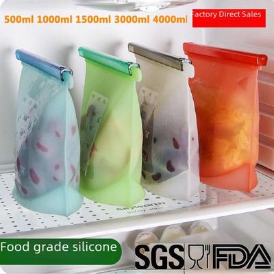 Manufacturers' Silicone Food Storage Bags - Sealed, Fresh-Keeping Kitchen Supplies