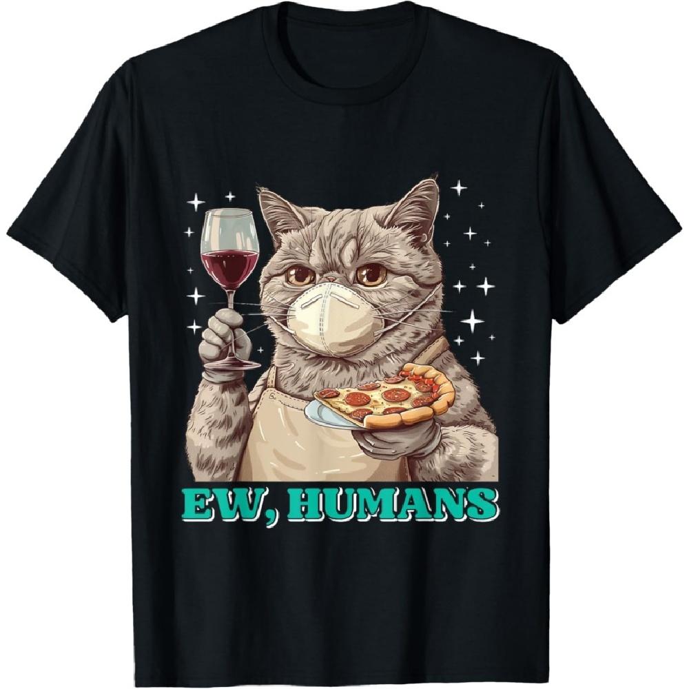 

British Shorthair EW HUMANS Funny British Shorthair Cat T-Shirt(4) XXXXXL чёрный