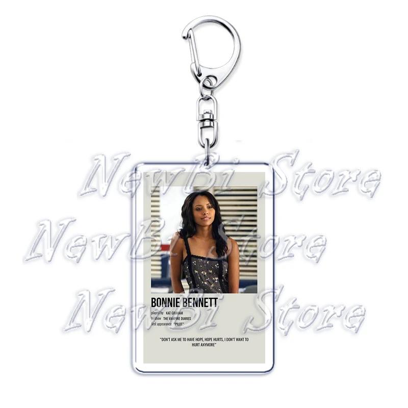 The Vampire Diaries Twilight Keychain for Accessories Damon Stefan Salvatore Elena Bella Swan Edward Cullen Key Chain Keyring