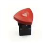 Hazard Warning Light Switch Button OE 8200442724 93856337 8200002441 for Opel Renault Vauxhall Clio II, No Battery