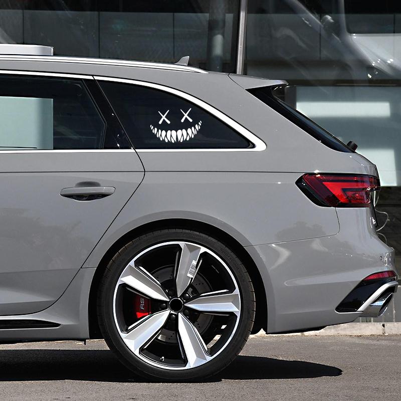 G017 20X13CM Demon Smiling Face Car Stickers Car Sticker Funny Auto Body Styling Decoration Window Sticker Vinyl Waterproof