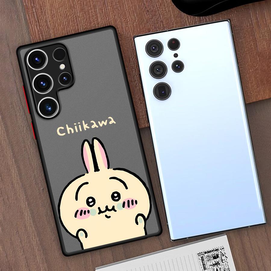 Cute Chiikawas Phone Case for Samsung Galaxy Note 10 20 Ultra S10 S9 S8 Plus S10 Lite Soft Edge