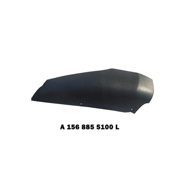 Front Bumper Corner Trim for 17-19 Mercedes-Benz GLA X156/W156 (Pair) none