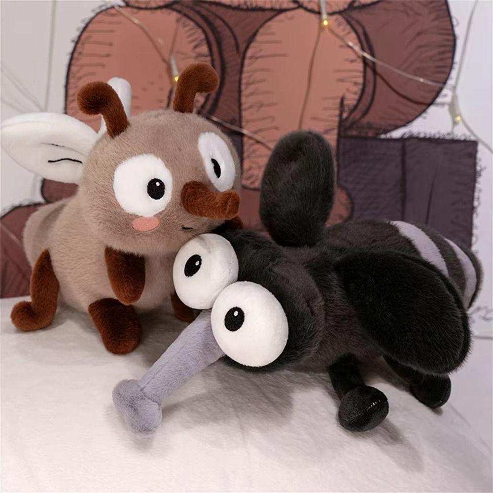 Collection Mosquito Plush Toys Cute Mosquito Plush Pendant Insect Pendants Doll Christmas Gift