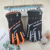 New Winter Men's Warm Fleece Stair Cloth Cycling Gloves