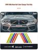 BMW 3er/5er F30 F10 G01 X3 X4 Kühlergrill-Zierleiste für Nasenhaarfarbwechsel
