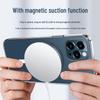 Magnetische Saugnapf-Telefonhülle für Apple 13/14 mit kabellosem Laden und Fallschutz.