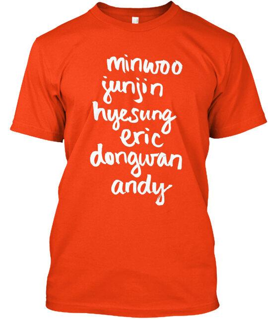 We Are Shinhwa T-Shirt Made in the USA Size S to 5XL 4XL