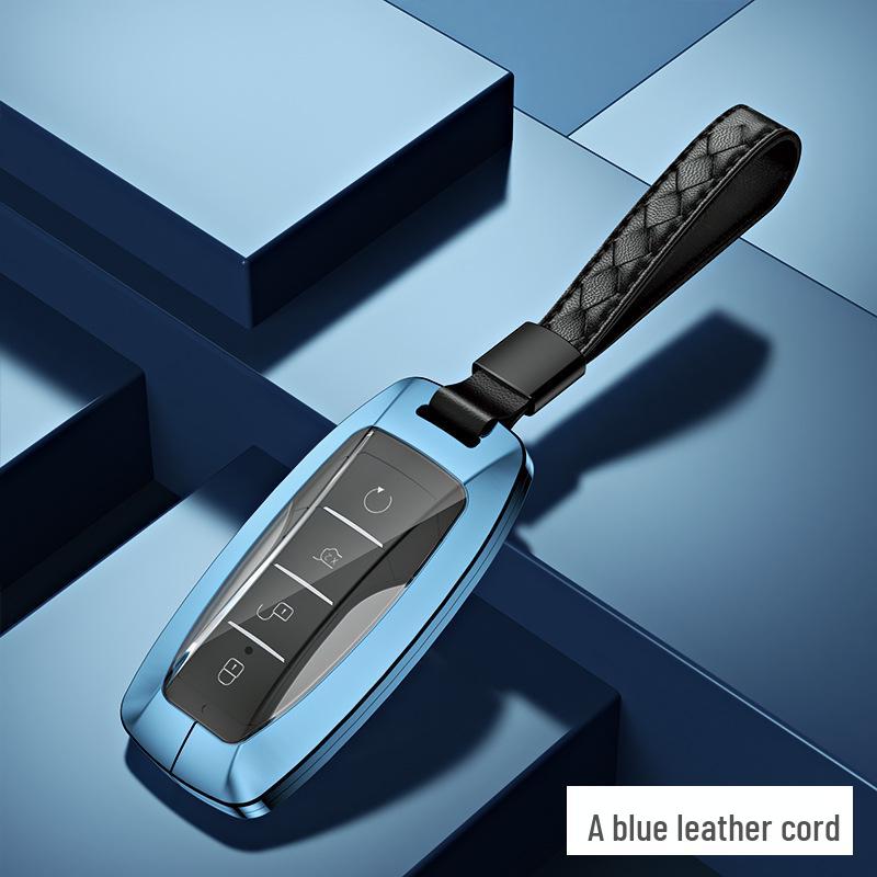 BYD Aluminum Alloy Car Key Case - Qin, Pro, Song, Tang, Han Metal Key Shell