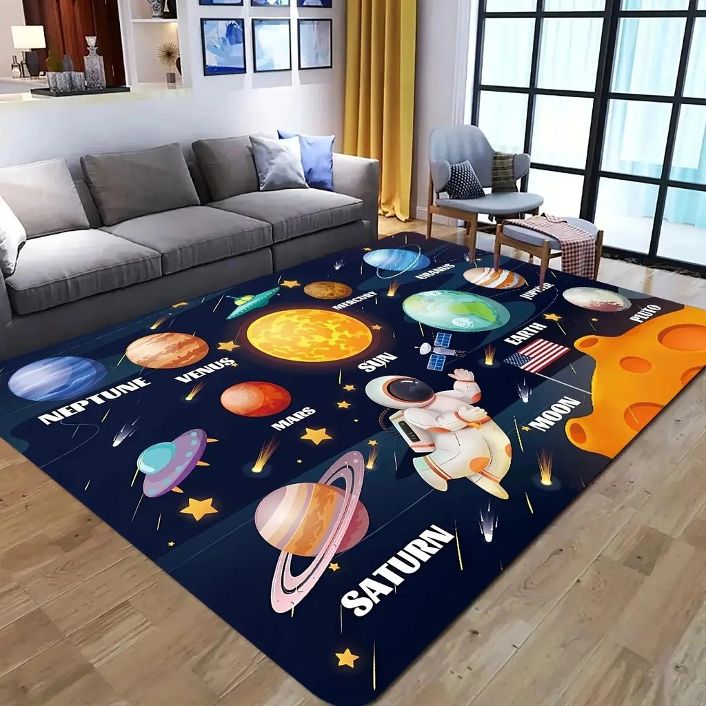 1PC Cute Dog Pattern Kitchen Rugs Non-Slip Home Door Mats Pop design Bathroom Rugs Bath Mat Carpet for Home Sink Laundry Decor