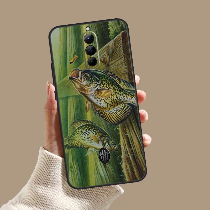 Art Fishing Lure Case For ZTE Nubia Red Magic 10S 9S 8S 8 9 10 11 Pro Plus 6 7 6S 7S Pro 5G 6R 10 Air Cover