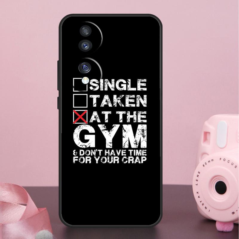 Bodybuilding Gym Fitness Quotes Case For Honor 400 Pro 200 50 70 90 X9a X9b X9c X9d X8b X8c Win Magic 7 Lite 5 6 8 Pro Cover