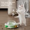 Cat Food Shortage Toy Rotating Disc for Playing with Cats. It Can Replace The Feather Toy To Keep Cats Entertained and Relieve Boredom. Cat Toy.