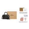 Coach Bolso Bandolera Tote Pequeño Rowan 18 Estampado Clásico de Monogramas Cierre de Cremallera Lona Recubierta para Mujer Marrón CW329-IMXAQ