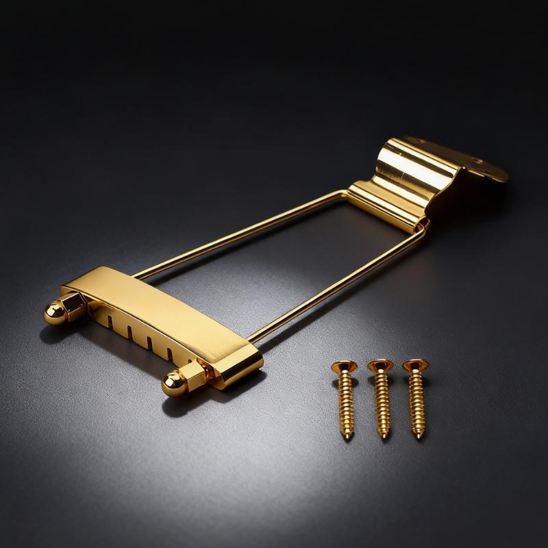 Guitar Tailpiece Bridge Replacement 6 String Electric Guitar Trapeze Tailpiece Bridge Musical Instrument Accessories