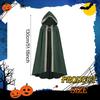 Hooded Cape Cloak Cosplay for Club Performance Halloween Christmas
