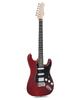 Umelody Electric Guitar Beginner Set for Home Practice Includes and Strap ST Model Suitable for and Adults - Strings, Pick, Case, - - Boys, Girls,