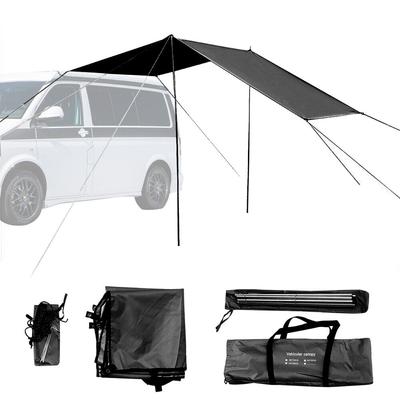 1 Set Awning Sun Canopy Sunshades For Motorhome Van Campervan Suv Black Car Sides Tent-Auto Awning Kits Metre Sun Canopy Awning