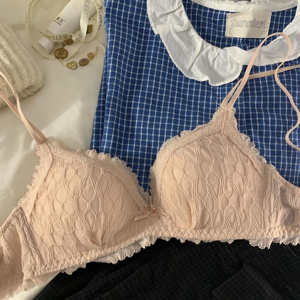 Simple Deep V Bras For Women Bras Backless Breathable Female Underwear Soft Lingerie Fashion Women's Underwear