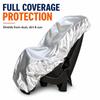 Slip on Fit Kids Car Seat Cover Full Coverage Protective Case Easy to Use Shell  Car Travel