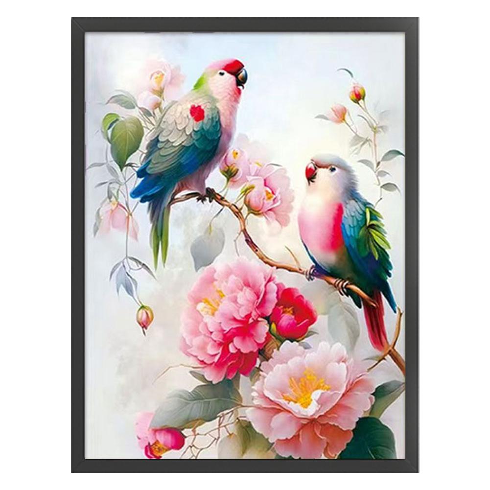 Full Embroidery Beads Printed 11CT Flower Cross Stitch Kit Home Art Decor