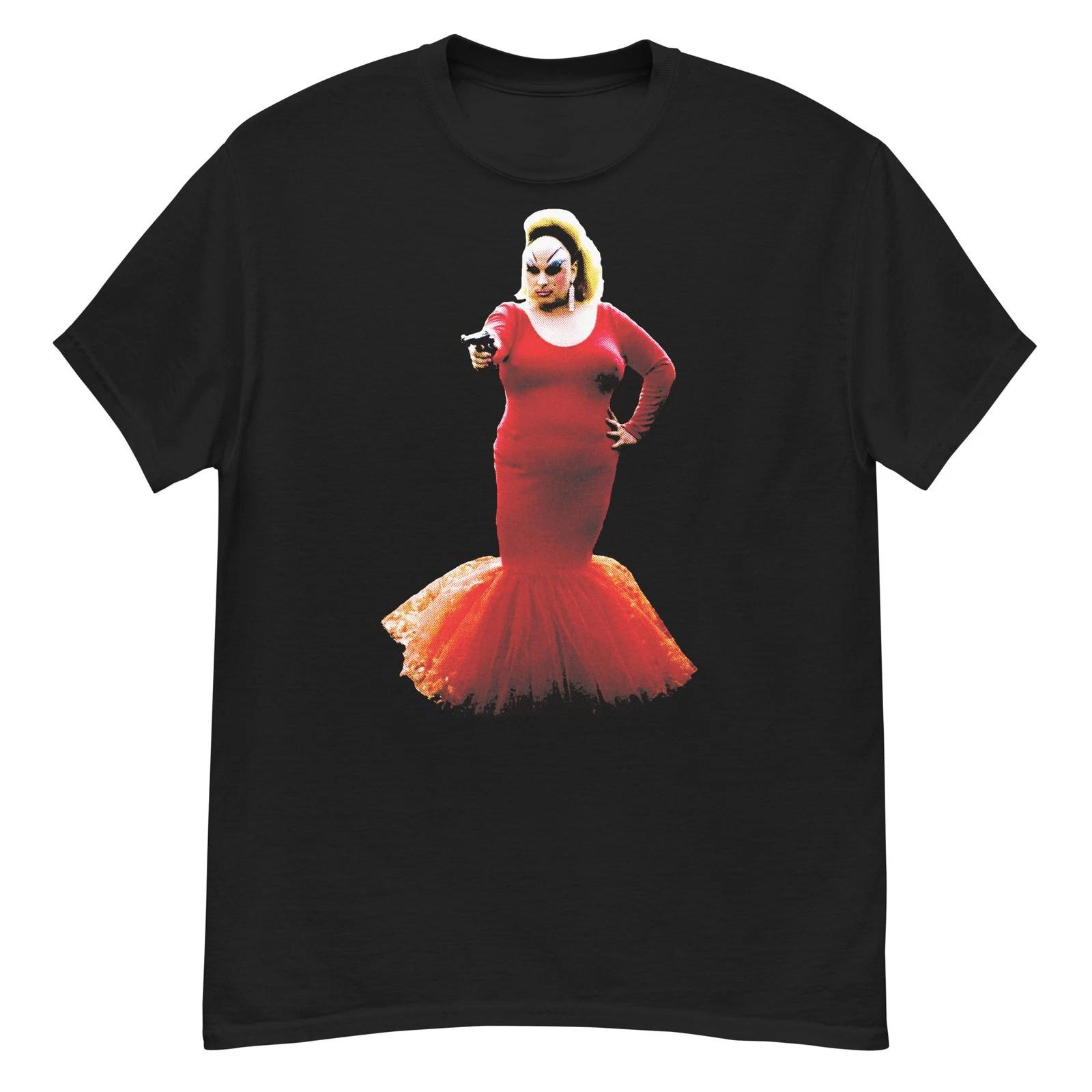 Pink Flamingos cult film Divine fan art t-shirt L