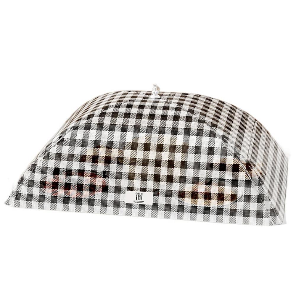 Breathable Mesh Dish Cover Washable Anti-fly Umbrella Tent Foldable Food Cover  Outdoor